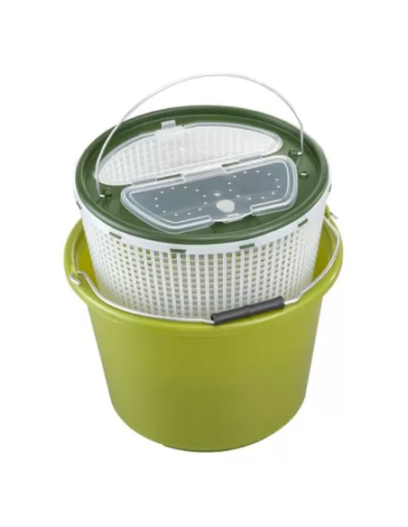 Kolpo Secchio Porta Vivo Doppio 12 Litri