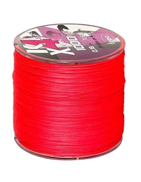 Kolpo Braid Trecciato Rosso Bobina da 1000 mt