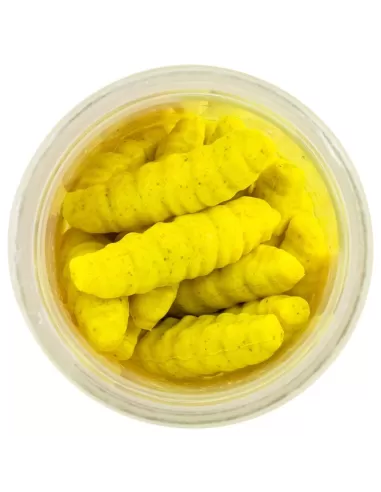 Berkley Gulp Honey Yellow Camole per la Pesca Trote a Recupero