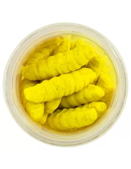 Berkley Gulp Honey Yellow Camole per la Pesca Trote a Recupero