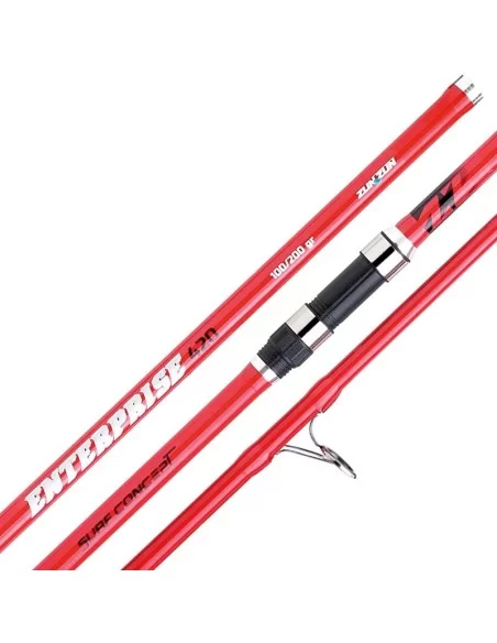 Zun Zun Enterprise Canna da Pesca Surfcasting 3 Sezioni 4.20 mt 200 gr