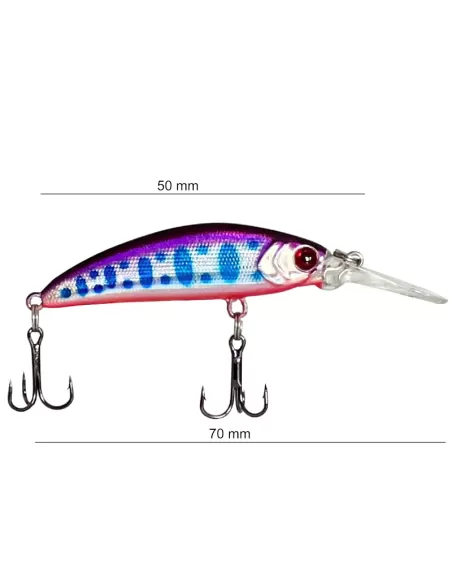 Yamashiro MR70 Minnow Speciale Trota Aspio 7 cm Colore 07