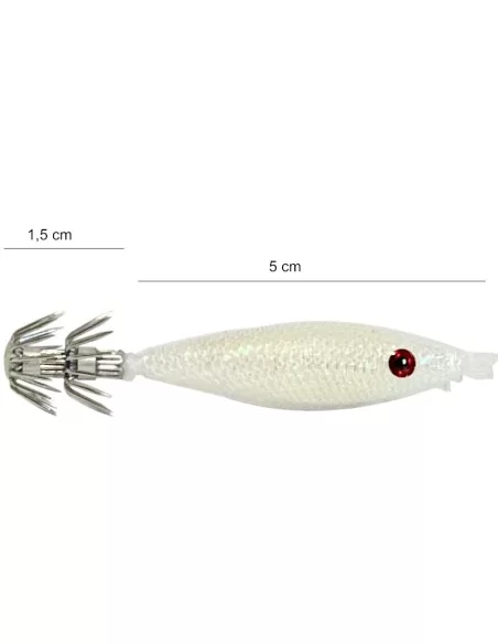 Kolpo OP16 Totanara Soft Squid Speciale Seppia 5.5cm Corpo Soft