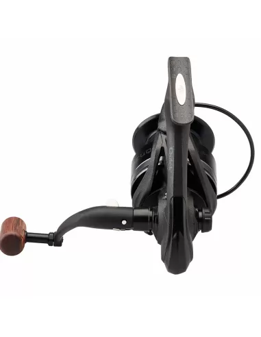 Dam Quick Darkside 4QF 6000S Mulinello da Pesca Stalking Manovella in Legno