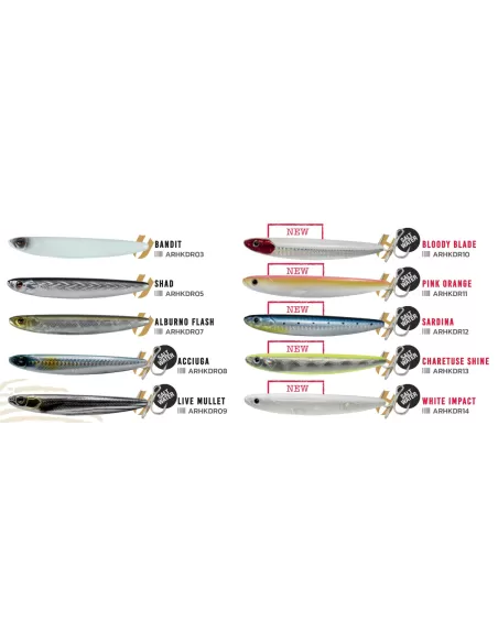 Herakles WTDOG Artificiale Offerta Per Grandi Lanci 110 mm 13.5 gr Floating