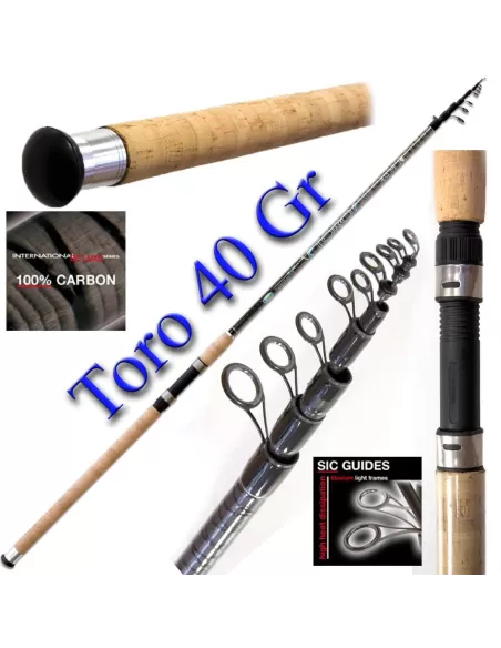 Caña de pescar-Toro 40gr