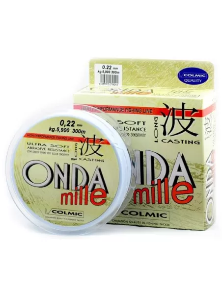 Sedal Colmic Onda Mille 300 m Especial Largo Lanzamiento Sedales Colmic
