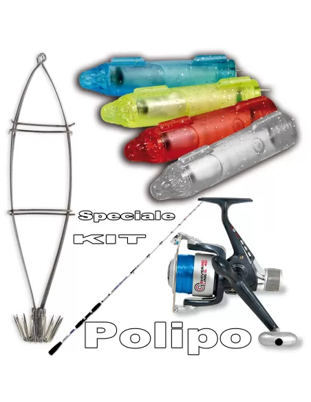 Kit de pesca de pulpo