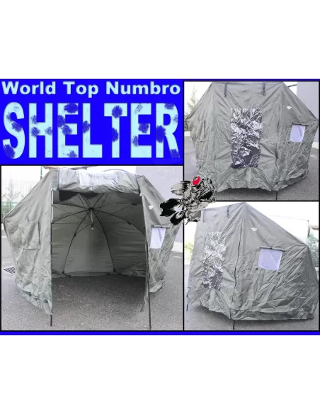 Tienda de paraguas refugio número superior de mundo