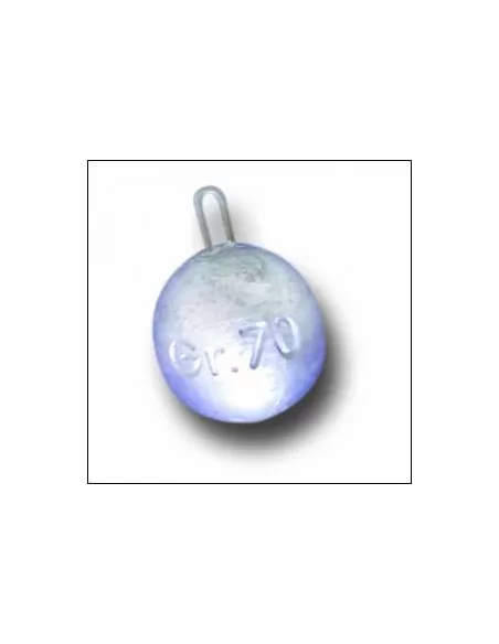 Plomo bola anillo