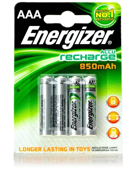 4 AAA recargable