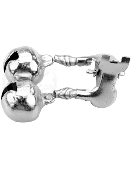 Timbre doble con clip para la pesca de fondo