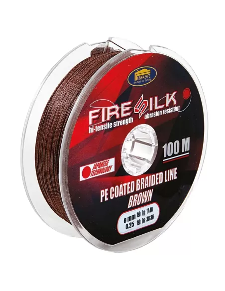 Hilos de pesca Lineaeffe trenzados de seda de fuego