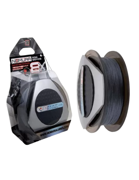 Nomura Trenzado Sensum 8x Ultra Soft Spinning Hilos de pesca Nomura