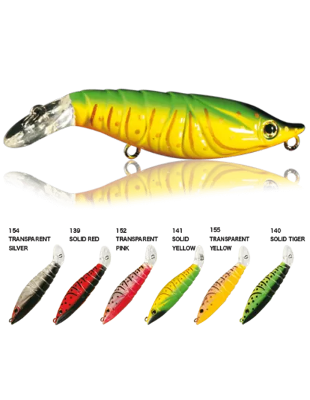 Nomura camarones camarones imitación Minnow 6 Cm