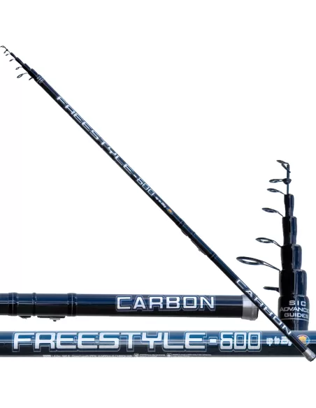 Carbón de caña boloñesa hasta 25 gr Freestyle de pesca