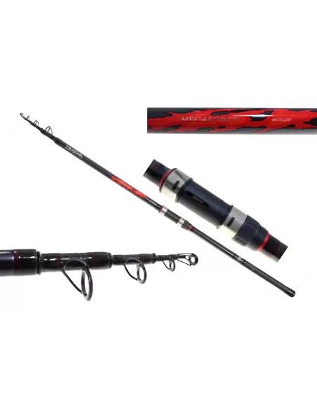 Caña de pescar telescópica DAIWA Megaforce bagre barra
