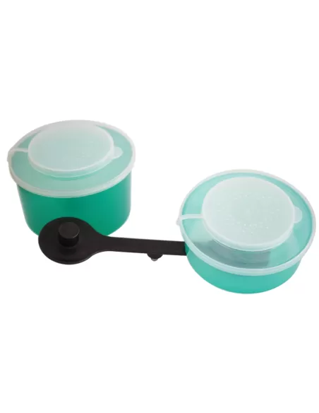 Kolpo Bait Door Peach 2 Bandejas con soporte 