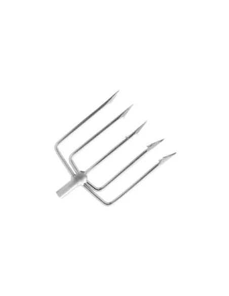 5 puntas de acero inoxidable pesca de arpón