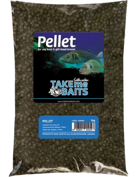 Pellet de pesca dorada bajo
