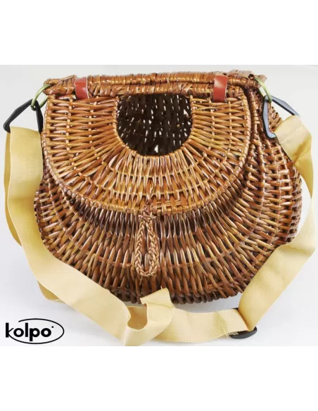 Cesta de gran capacidad mimbre pesca Kolpo