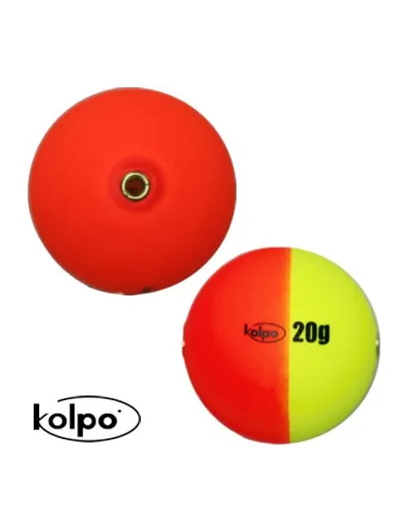 Desplazamiento flotador pesca planeta Kolpo