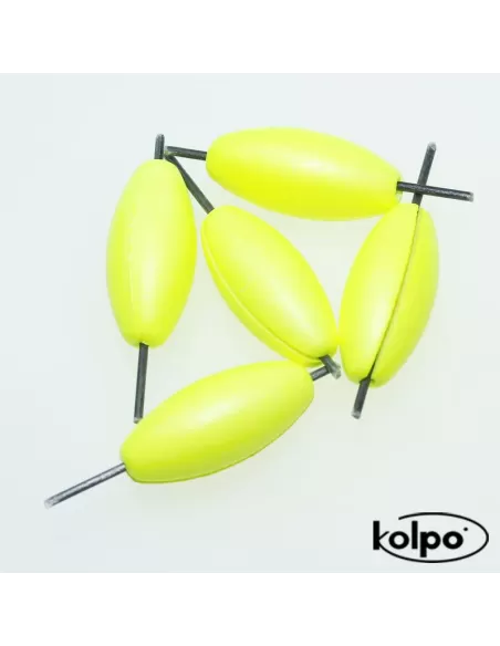 Flotter flotante pesca balsas Super Fluo amarillo intercambiables