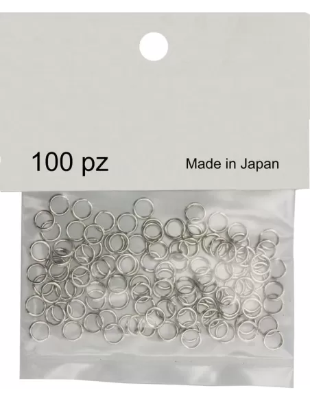 Dividir piezas de 100 anillos Made in Japan de inoxidable