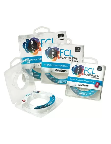 Akami Fcl Power Spin Fluorocarbono 50 mt