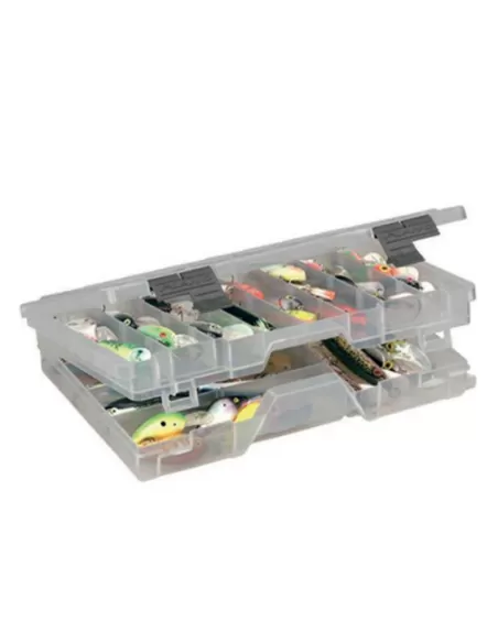 Plano Guide Series Caja de aparejos de pesca Stowawey 3700 de dos niveles