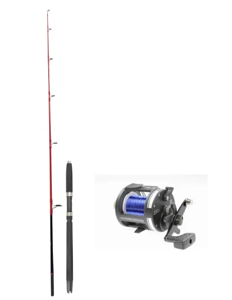 Kolpo Combo Train Coastal Reed en Carbon Reel Wire