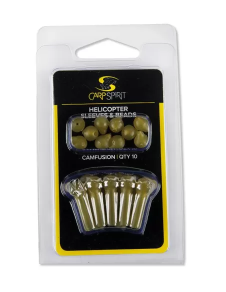 Carp Spirit Helicopter Mangas y Abalorios 10pz
