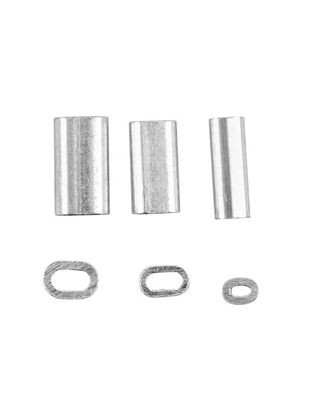 Línea de 20 piezas de crimpados de aluminio