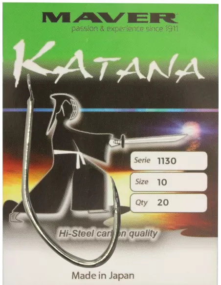 Maver Katana Ami Pesca 1130 Nickels 20 pz
