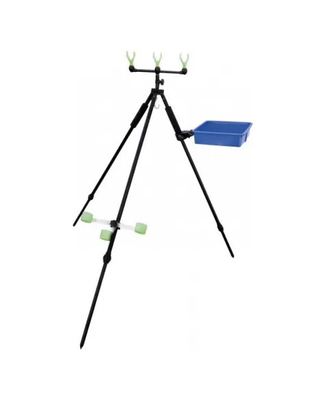 Kolpo Tripode Surf Three Rods con Serbitora 