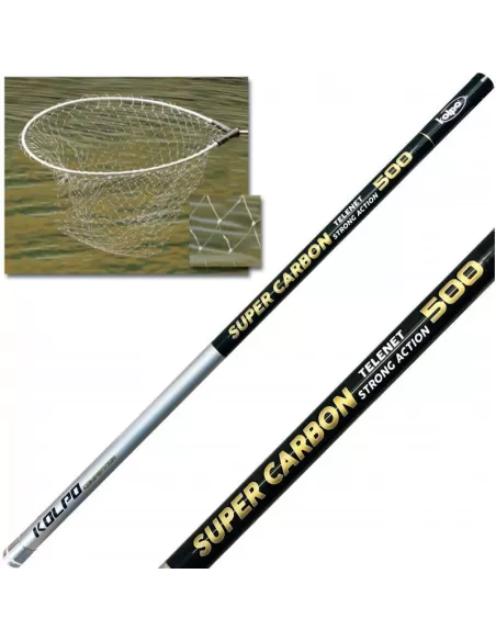 Kolpo Carbon Ford con cabeza de nylon de malla ancha