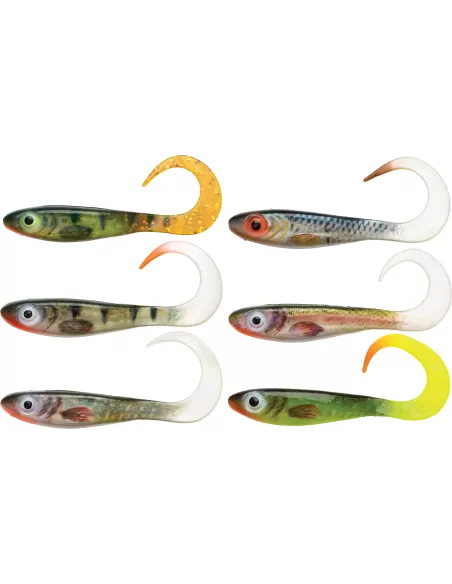 Abu Garcia Svartzonker McPerch Curly 80 mm 8 uds