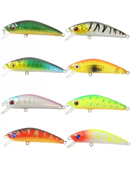 Kit 8 piezas Yamashiro Bro Artificial Flotante 7 cm 8 gr