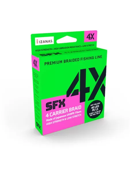 Sufix Trecciato da Pesca SFX 4X 300 mt Multicolor