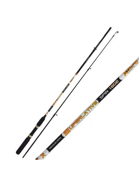 Kolpo Superlative Spin Caña de pescar mediana 3 20 gr 1.60 mt