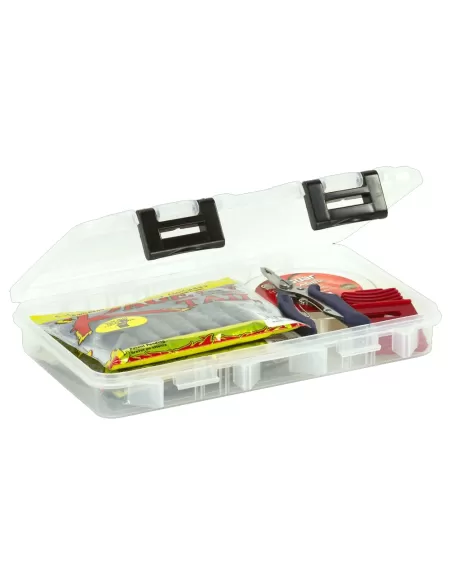 Plano 360710 Caja de plástico transparente para accesorios de pesca