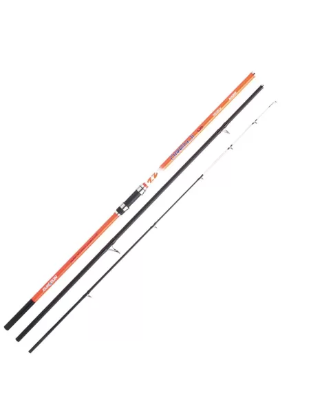 Zun Zun Orenji Caña de pescar Surfcasting Carbono 3 Secciones