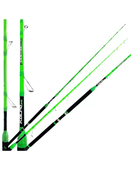 Kolpo Venti22 Live Rod Caña de curricán con Live Bolentino con carrete eléctrico 2 mt 300gr