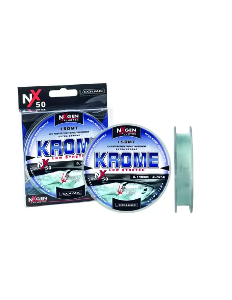 Sedal Colmic Krome 300 mt Fiable y Resistente