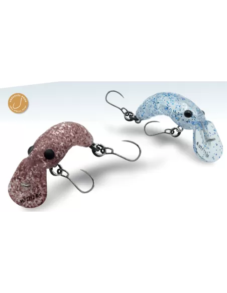 Herakles Moth 28 SK Crankbait Oferta Señuelos Zona Trucha 28 mm 1,8 gr Hundimiento