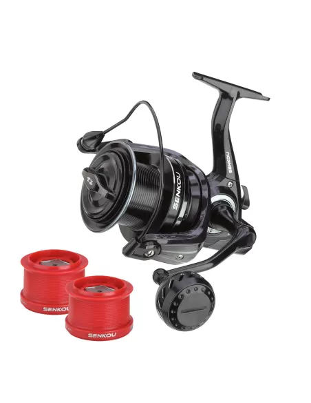 Carrete Akami Senkou Surf Surfcasting 7 Rodamientos Doble Bobina