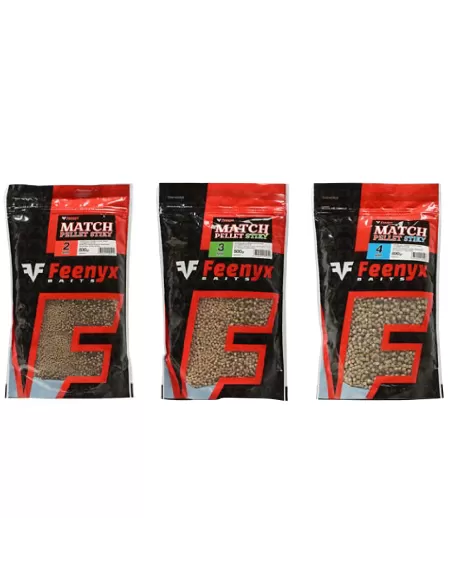 Feenyx Match Pellet Stiky para Pesca con Método 800 gr