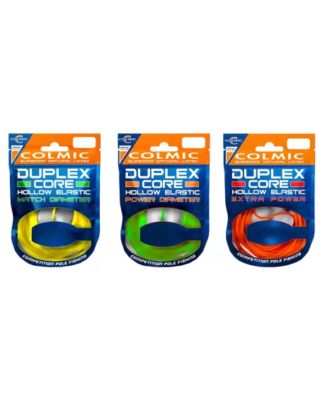 Colmic Duplex Core Hollow Elástico Cavo Roubaisienne 3 mt