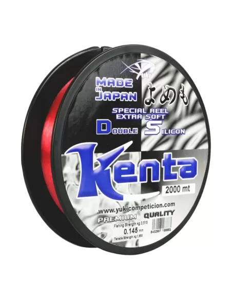 Yuki Kenta monofilamento de pesca extra suave doble recubierto de silicona 250 m