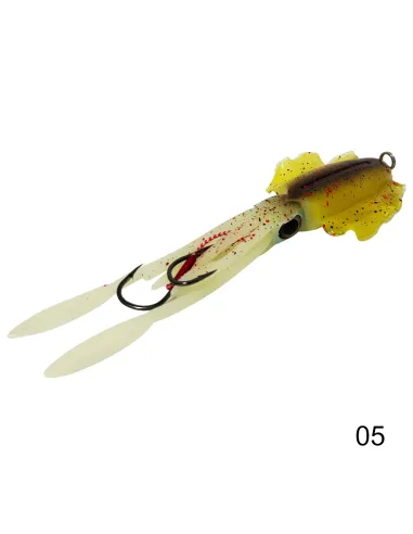 Señuelo Kolpo Squid Soft para trolling con cuerpo luminoso Home